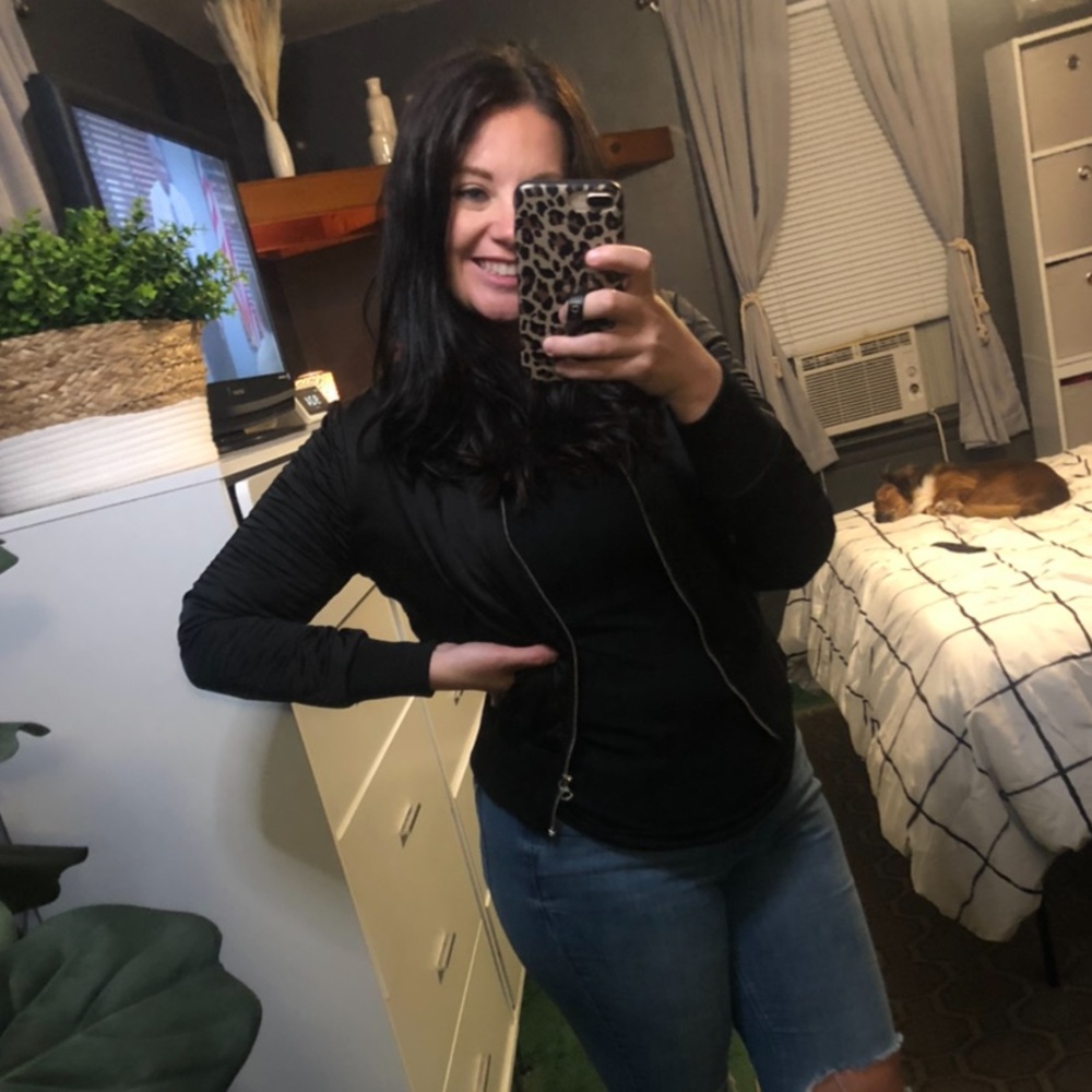 Target Black Bomber Jacket